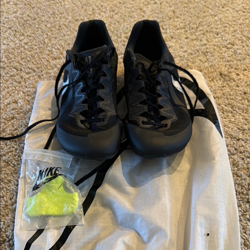 Nike Men's Black/Silver Track Spikes